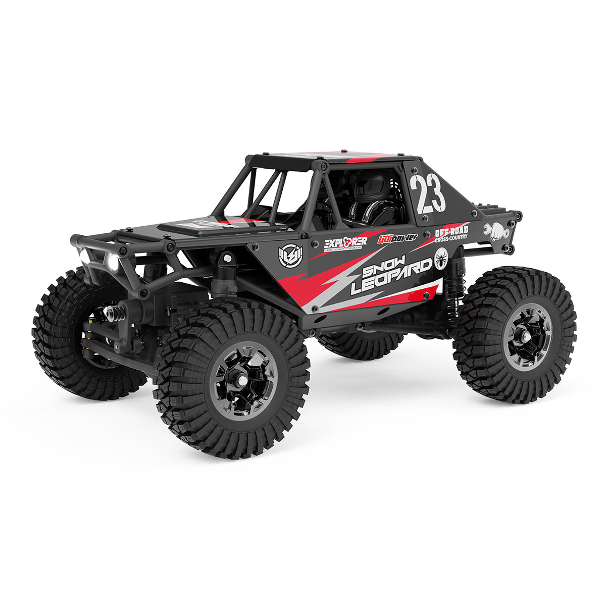 UDI R/C Crawler Snow Leopard 1/24 Brushed  incl accu en lader