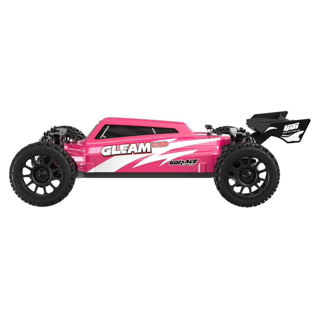UDI R/C UD1204 GLEAM 1/12 4WD Brushless Buggy Roze  incl accu en lader