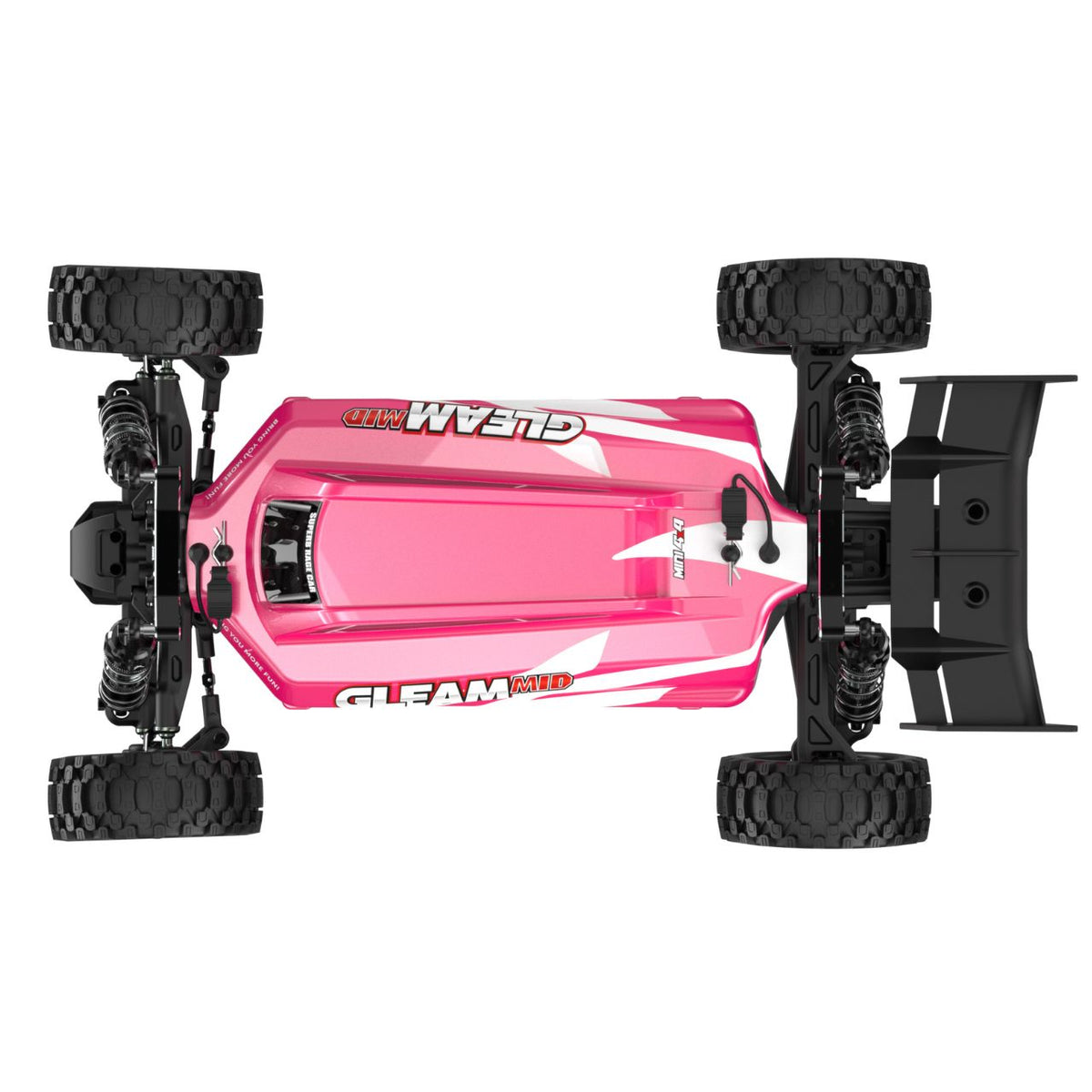 UDI R/C UD1204 GLEAM 1/12 4WD Brushless Buggy Roze  incl accu en lader