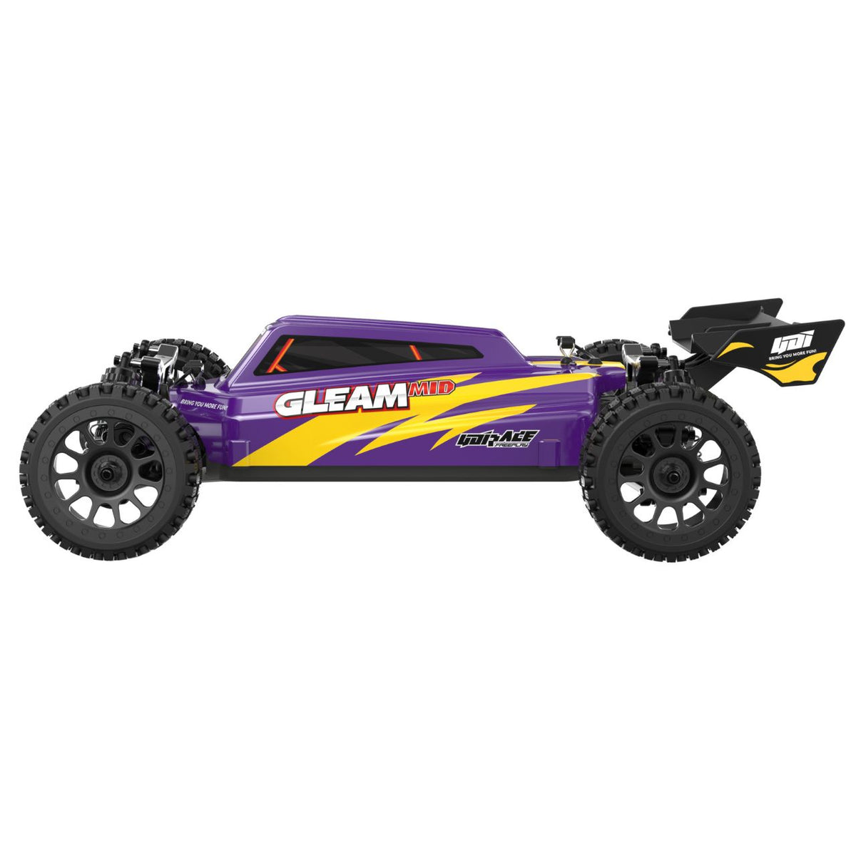 UDI R/C UD1204 GLEAM 1/12 4WD Brushless Buggy Paars incl accu en lader