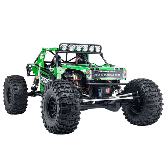 Yikong Rock Crawler Rock Slide 1/6 4WD Groen