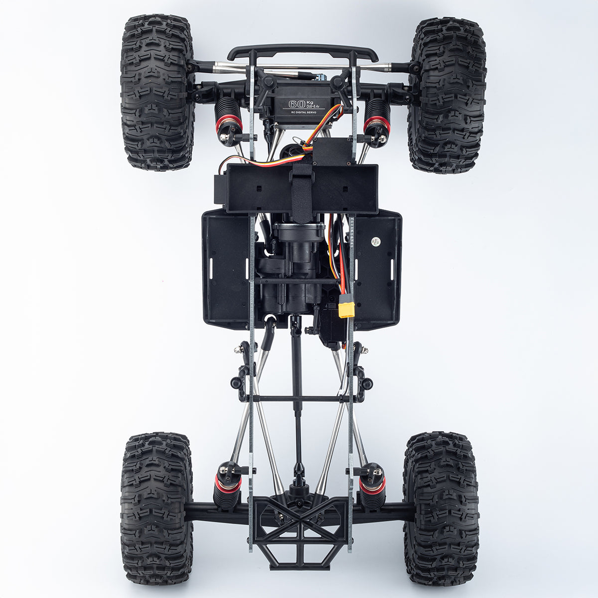 Yikong Rock Crawler Rock Slide 1/6 4WD Groen