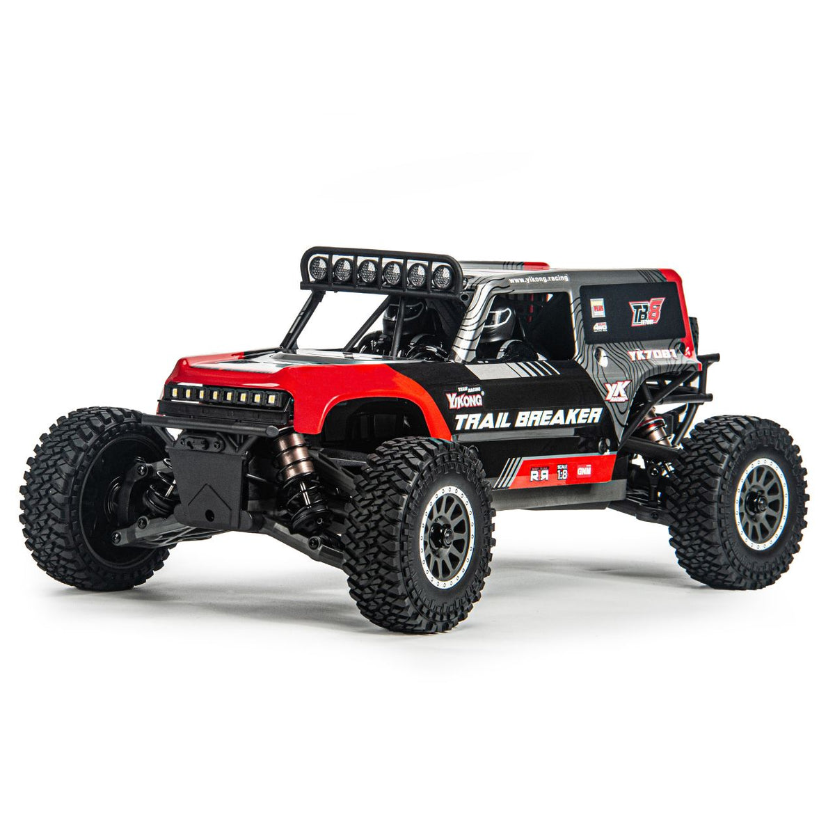 Yikong TB8 YK7081 1/8 Truck Rood
