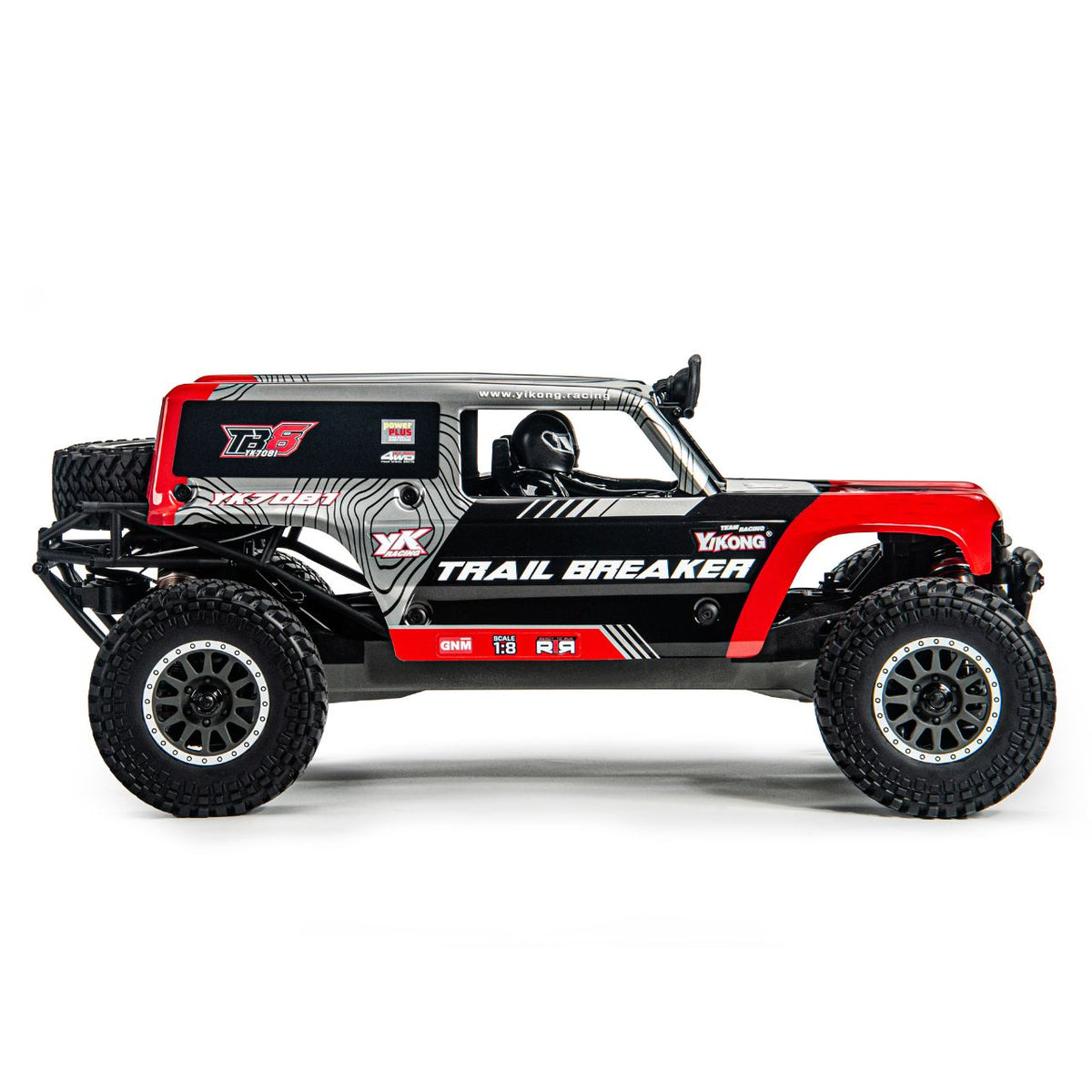 Yikong TB8 YK7081 1/8 Truck Rood