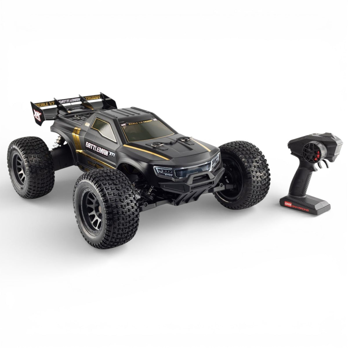 Yikong YT7 Pro BATTLEMAN 1/7 Truggy 4WD Brushless matzwart