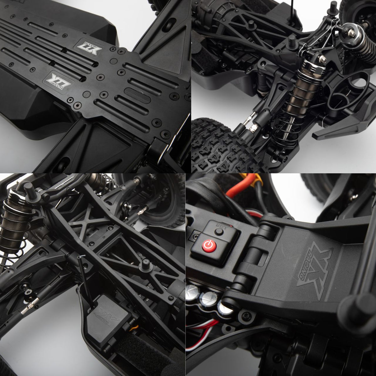 Yikong YT7 Pro BATTLEMAN 1/7 Truggy 4WD Brushless matzwart
