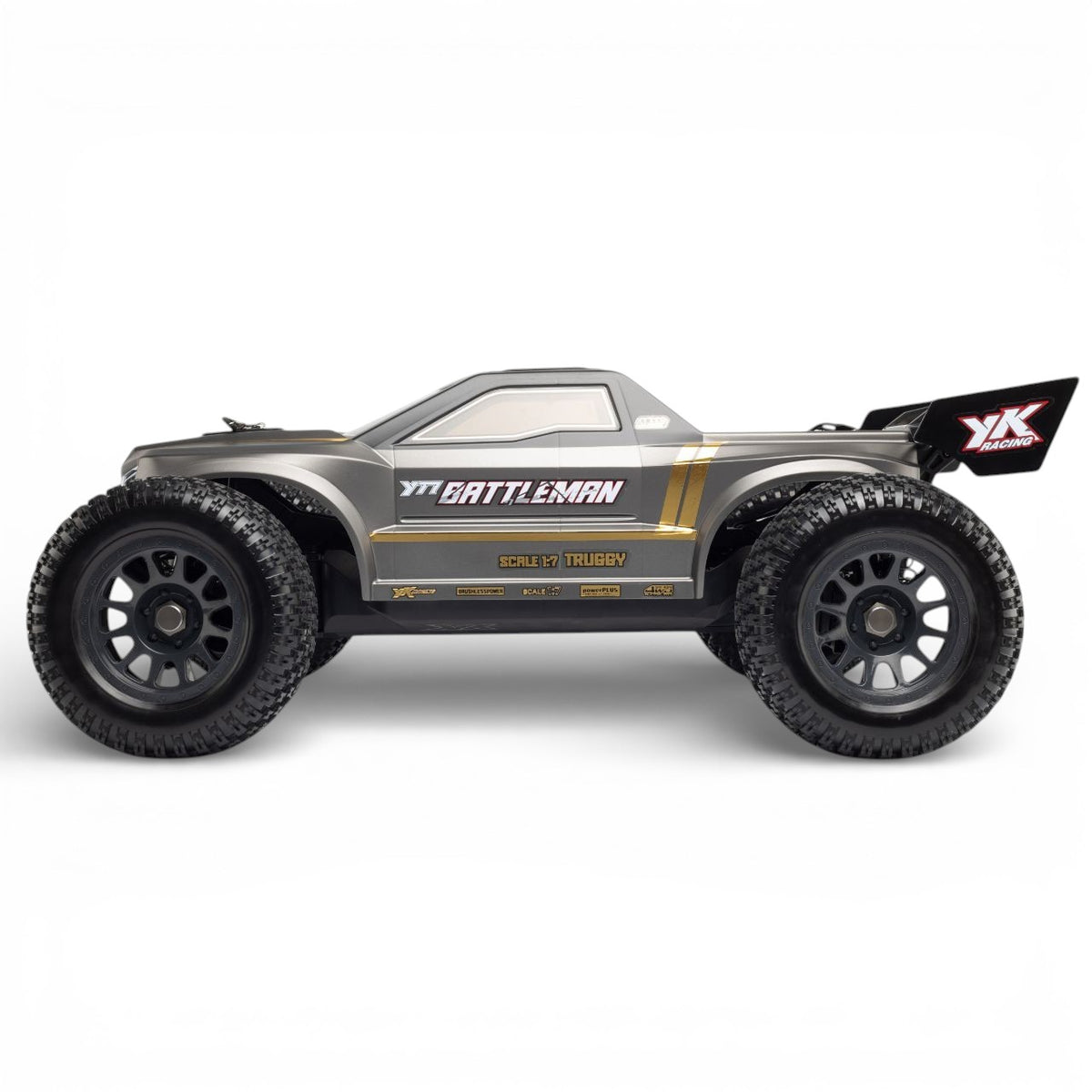 Yikong YT7 Pro BATTLEMAN 1/7 Truggy 4WD Brushless matzwart