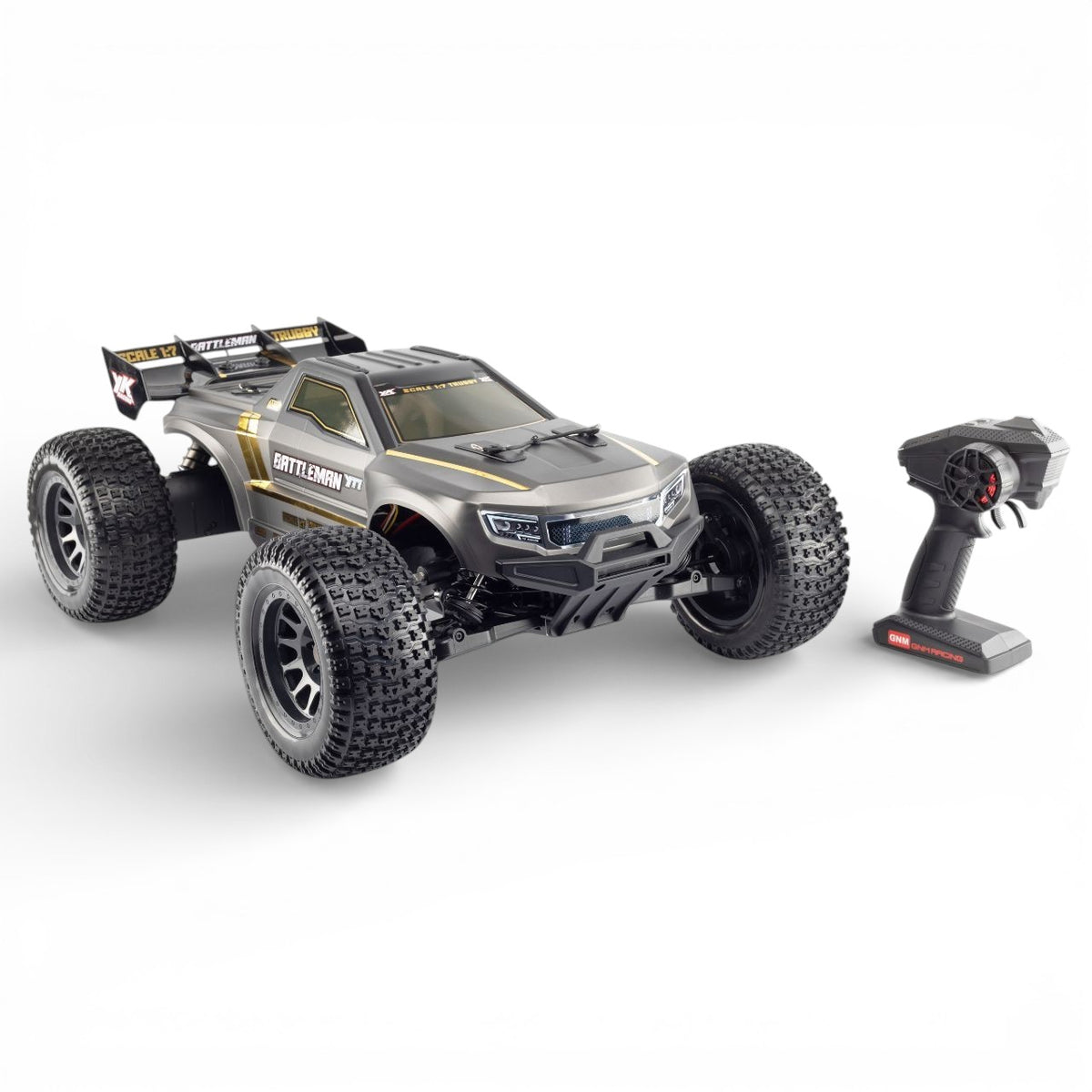 Yikong YT7 Pro BATTLEMAN 1/7 Truggy 4WD Brushless matzwart